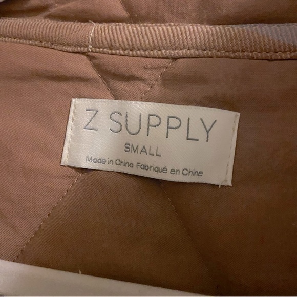 Z Supply Maya Plaid Quilted Jacket, Small - Picture 4 of 4